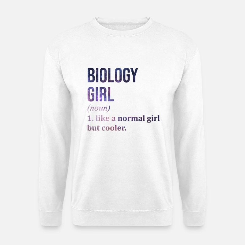 Biologie - Unisex Pullover - Weiß