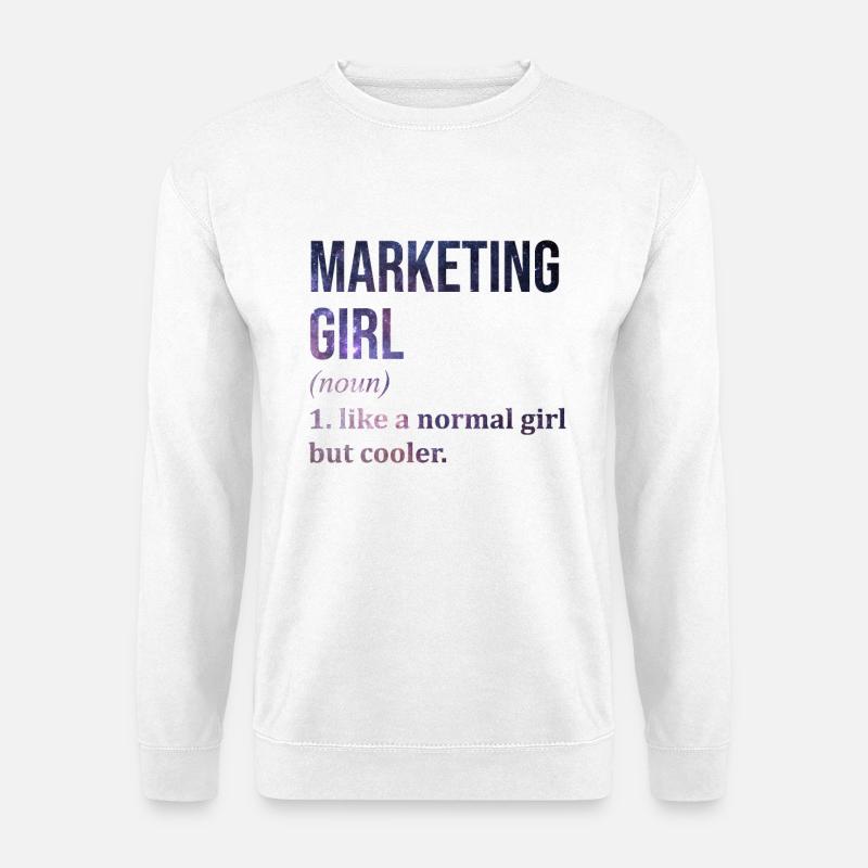 Marketing - Unisex Pullover - Weiß