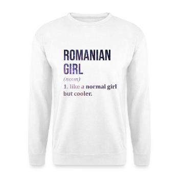 Romania - Unisex Sweatshirt - white - Front