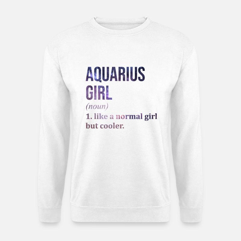 Wassermann - Unisex Pullover - Weiß