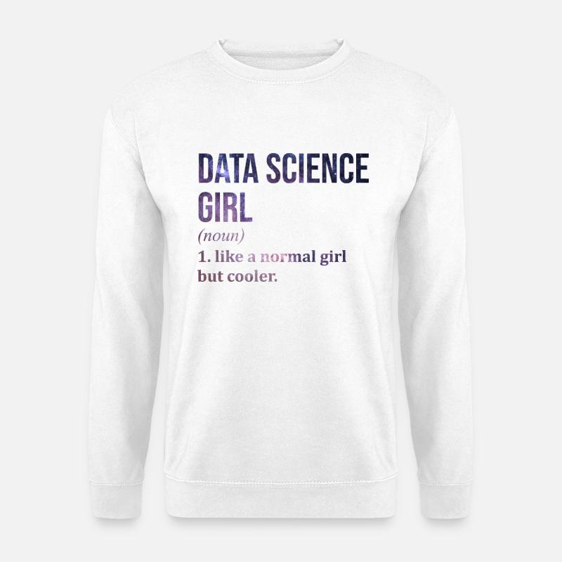 Data Science - Unisex Sweatshirt - white