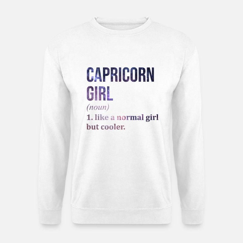 Steinbock - Unisex Pullover - Weiß