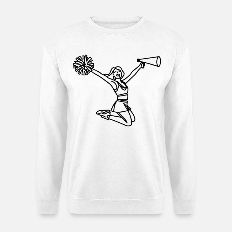 Cheerleaderin - Unisex Pullover - Weiß