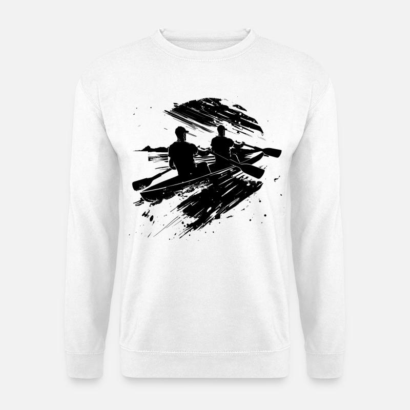 Ruderteam Skizze - Unisex Pullover - Weiß