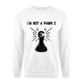 The Rebel Pawn - Unisex Sweatshirt - white - Front