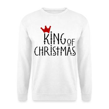 Regal Krone Design on Hoodies and T-Shirts - Unisex Sweatshirt - white - Front