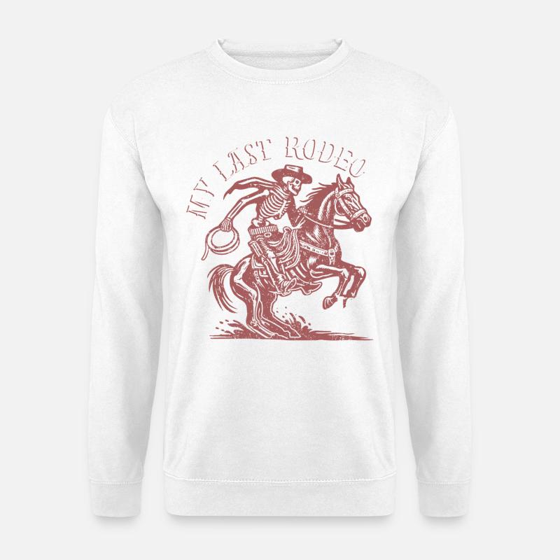 My Last Rodeo - Bachelor Party - Unisex Pullover - Weiß