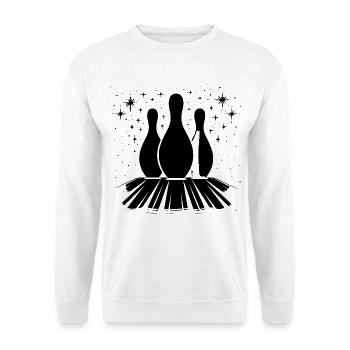 Skittles Bowling - Unisex Sweatshirt - white - Front