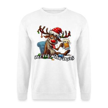 Merry Hix-Mas - Unisex Sweatshirt - white - Front