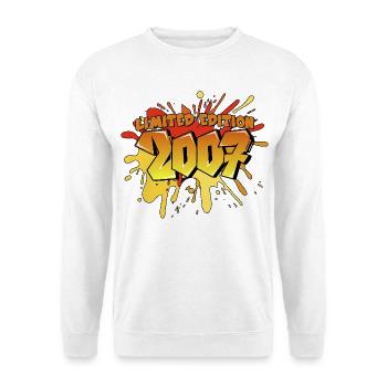 Edition limitée 2007 Graffiti Birthday Party - Sweat-shirt Unisexe - blanc - Devant
