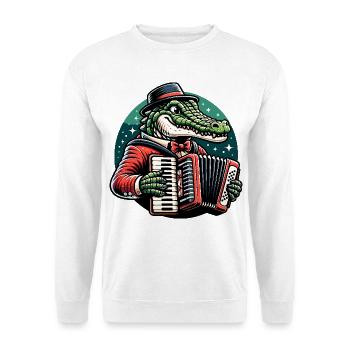 Crocodile Russian in Russian Russian Crocodiles - Unisex Sweatshirt - white - Front