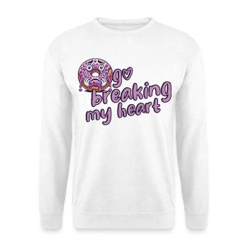 Donut - Unisex Pullover - Weiß - Vorne
