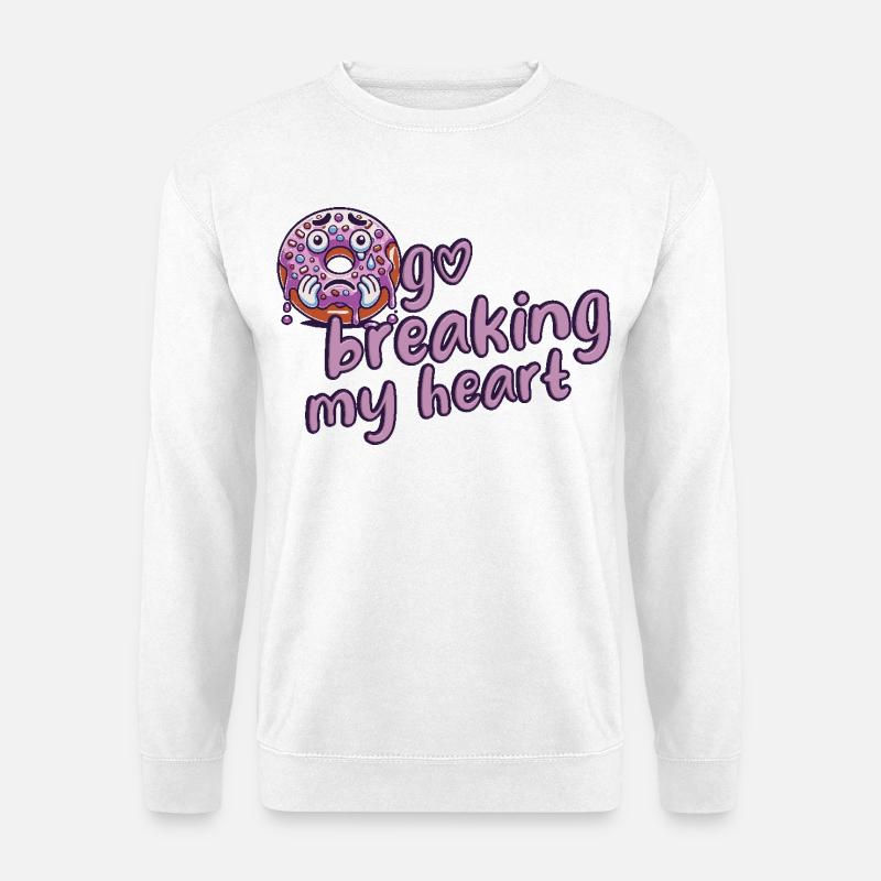 Beignet - Sweat-shirt Unisexe - blanc