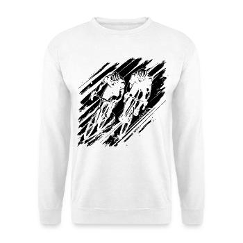 Cyclist - Unisex Sweatshirt - white - Front