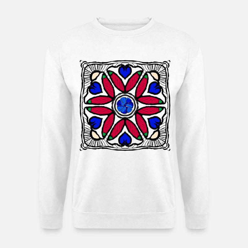 Peperoni Pop Art - Unisex Pullover - Weiß