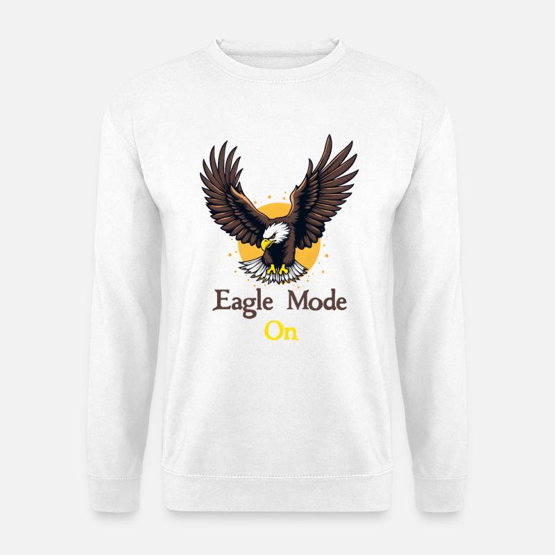 Eagle Mode : On - Unisex Sweatshirt - white