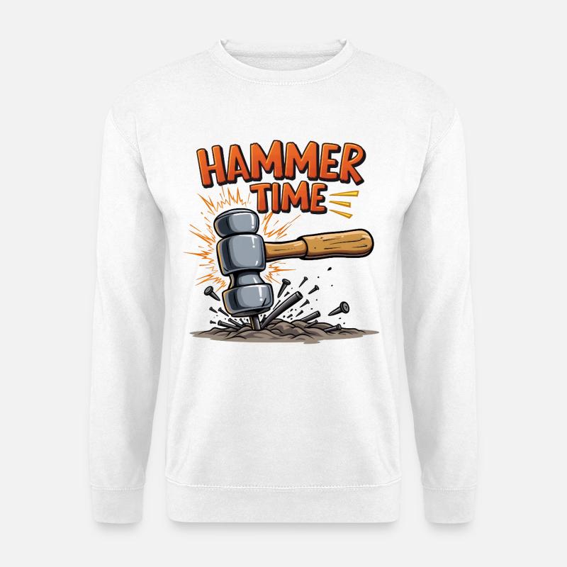 Hammerzeit! - Unisex Pullover - Weiß