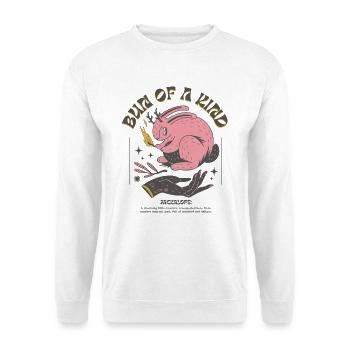 Magical Jackalope – Magic Rabbit - Unisex Sweatshirt - white - Front