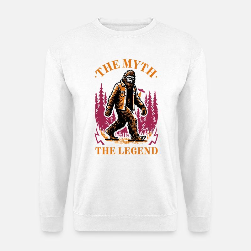 Bigfoot – Die Legende lebt - Unisex Pullover - Weiß