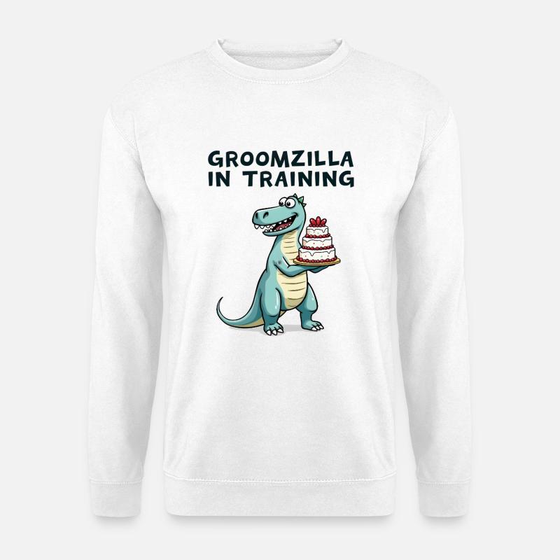Groomzilla in Training - Unisex Sweatshirt - white