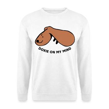 Casual Dog – Simply Relaxed - Unisex Sweatshirt - white - Front