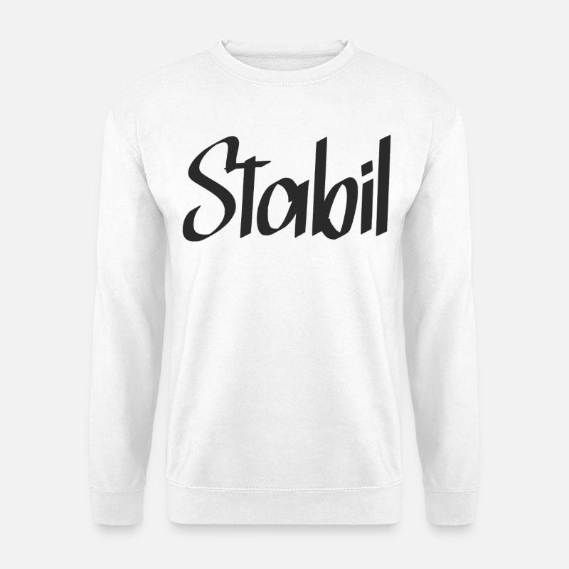Stabil - Unisex Pullover - Weiß