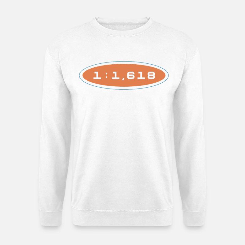 Goldener Schnitt Ratio - Unisex Pullover - Weiß