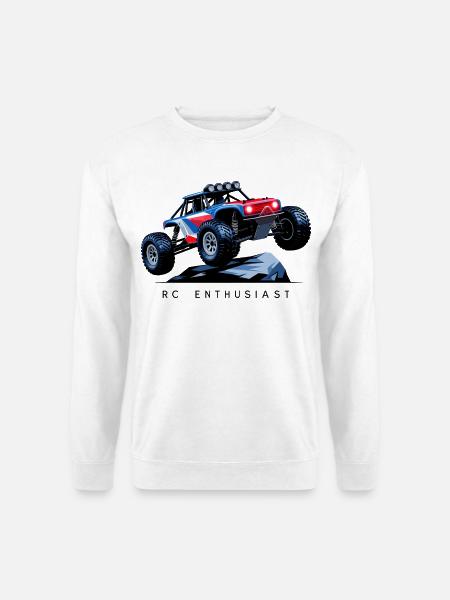 RC Car - Unisex Sweatshirt - white