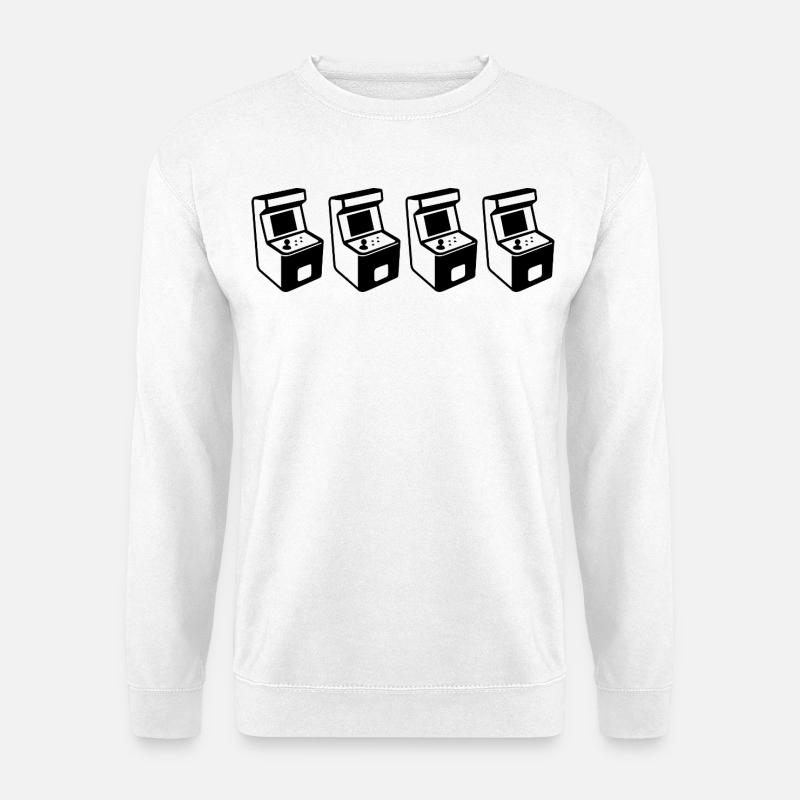 Arcade Automaten - Unisex Pullover - Weiß