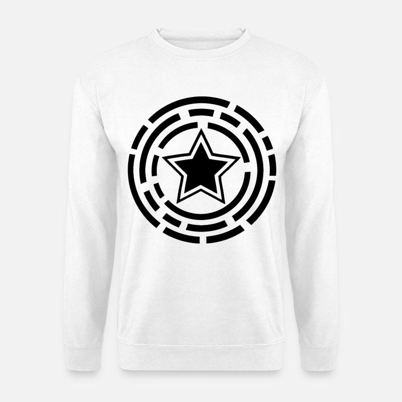 Stern - Unisex Pullover - Weiß