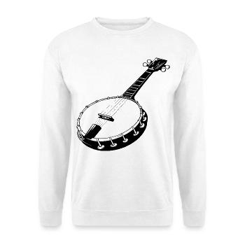 Banjo - Unisex Pullover - Weiß - Vorne