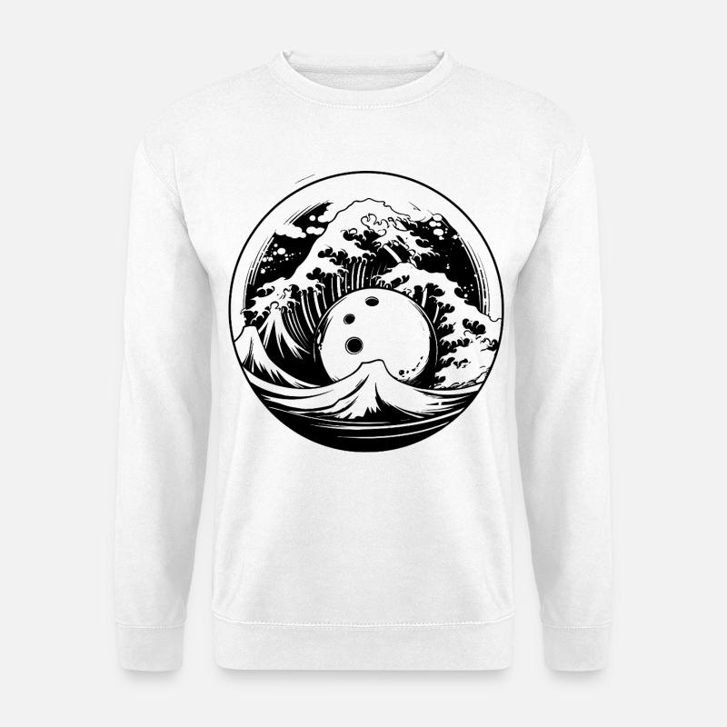 Bowling - Unisex Sweatshirt - white