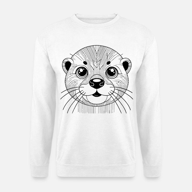 Otter - Unisex Pullover - Weiß