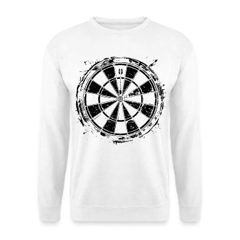 Dartboard - Unisex Sweatshirt - white - Front