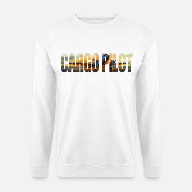 Cargo pilot DC-3 - Unisex Sweatshirt - white
