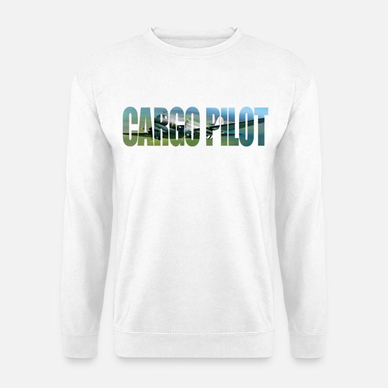 Cargo pilot DC-3 - Unisex Pullover - Weiß