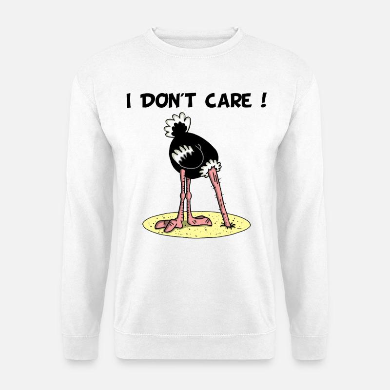 Strauß - Unisex Pullover - Weiß
