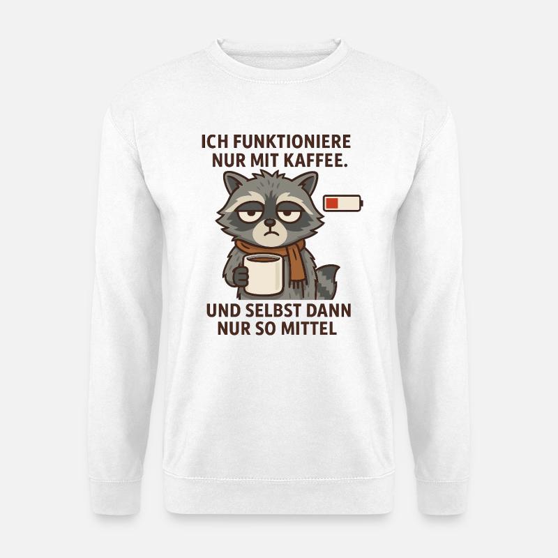 Läuft... also mehr so kriecht. - Unisex Pullover - Weiß