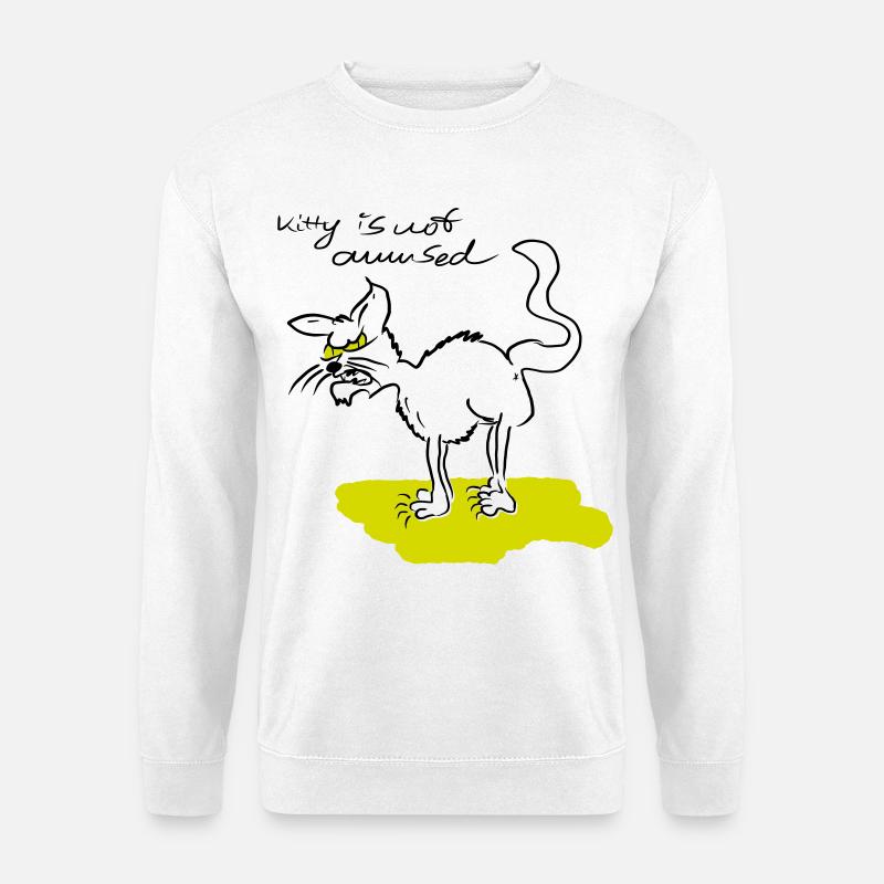 kitty - Unisex Pullover - Weiß