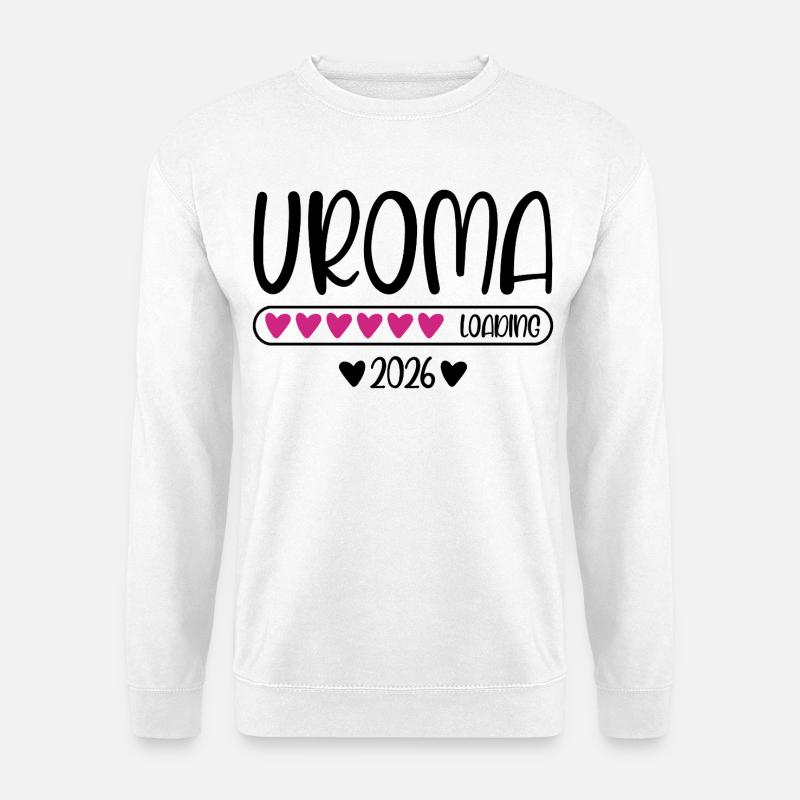Uroma 2026 loading - Unisex Pullover - Weiß
