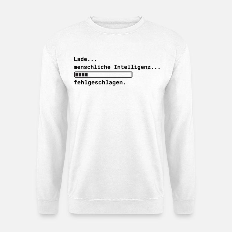 Lade Intelligenz - Unisex Pullover - Weiß