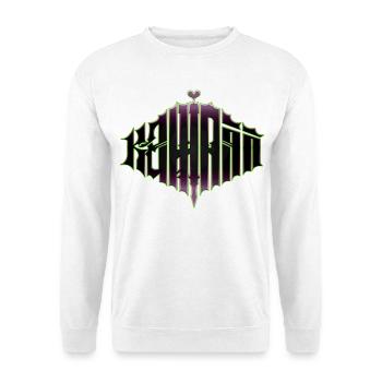 Kawaii Metal – Grunge Y2K x Heavy Metal Lettering - Unisex Sweatshirt - white - Front