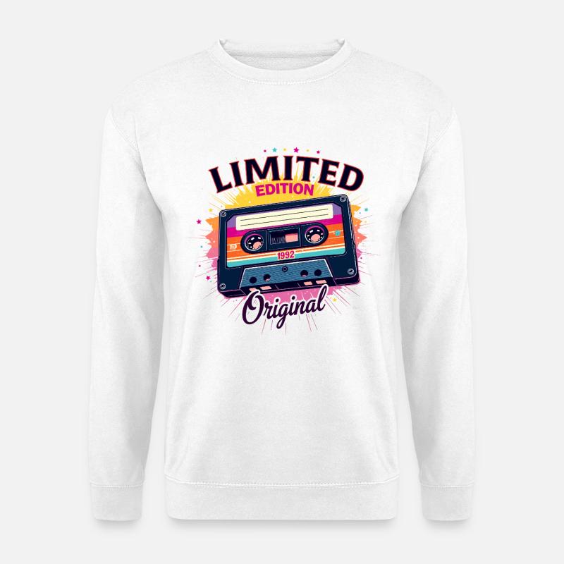Limitierte Originalkassette 1992 - Unisex Pullover - Weiß