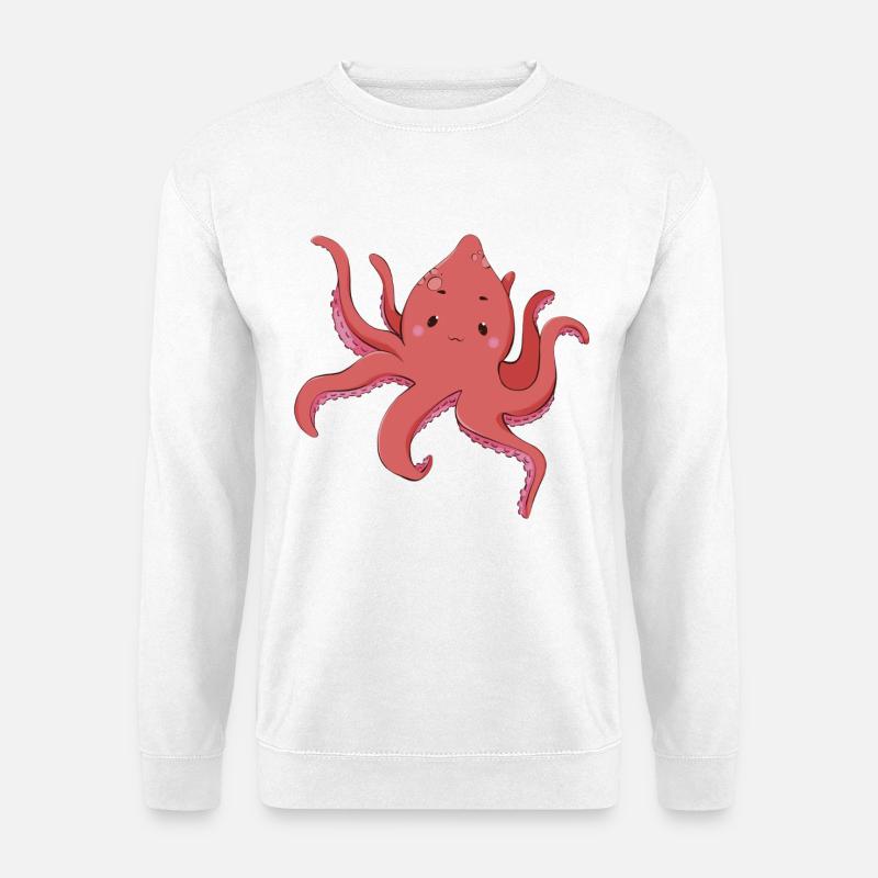 Octopus - Unisex Sweatshirt - white