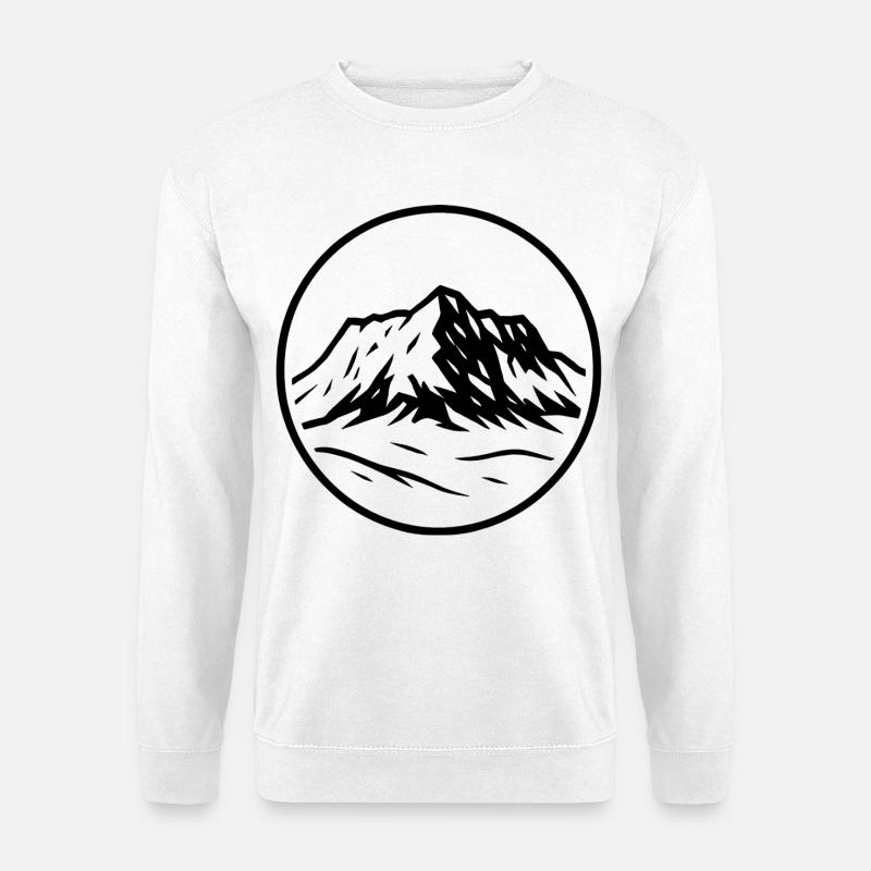 Zugspitze - Unisex Pullover - Weiß