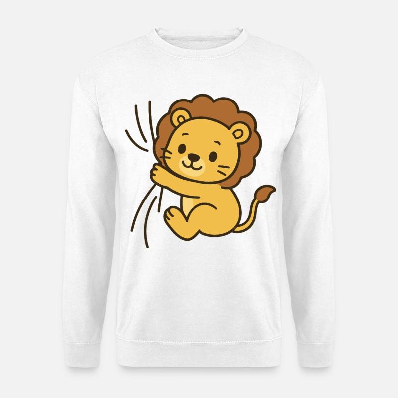 Lieber kleiner Löwe - Unisex Pullover - Weiß