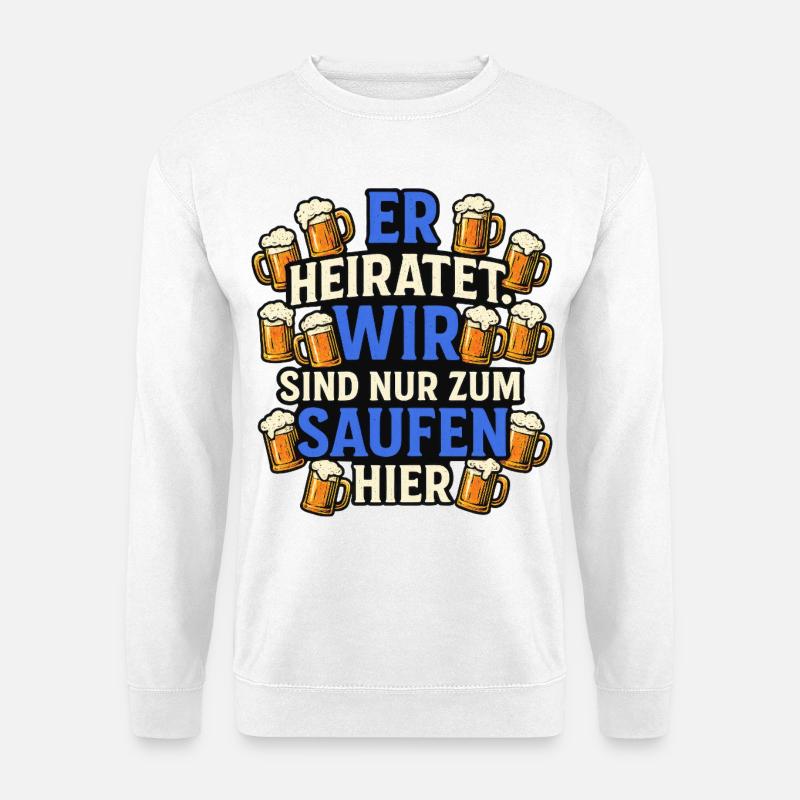 Junggesellenabschied - Unisex Pullover - Weiß