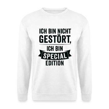 Je suis édition spéciale - Sweat-shirt Unisexe - blanc - Devant