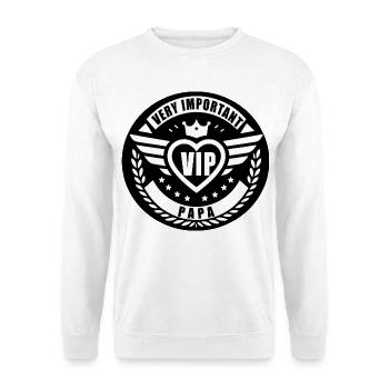 VIP - Unisex Sweatshirt - white - Front