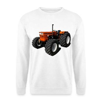 Powerhouse on wheels - Unisex Sweatshirt - white - Front